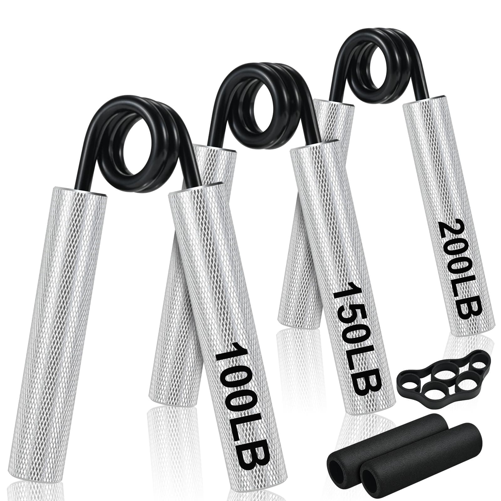 💪🏋️‍♂️ Hand Trainer - ECCOGREAT Handmuskeltrainer Grip Trainer Edelstahl - Stärken Sie Ihren Unterarm!