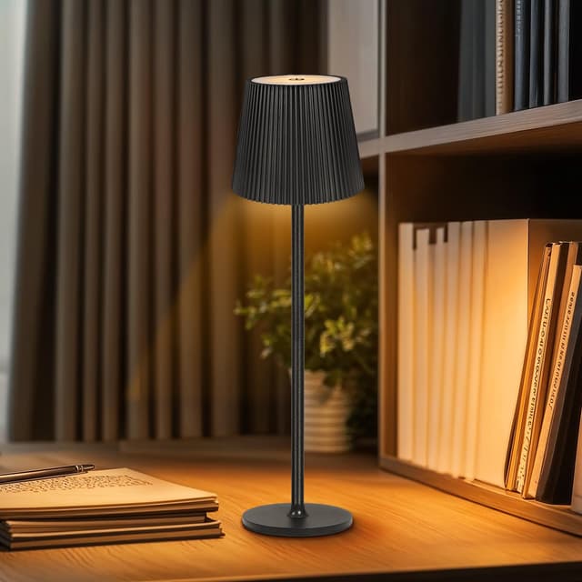 Ketom LED Tischlampe Kabellos Dimmbar mit USB-C 🌟