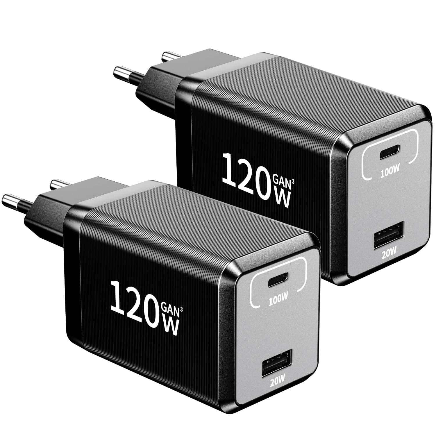 HSSNS 2er-Pack 120W USB C Ladegerät 📱🔌