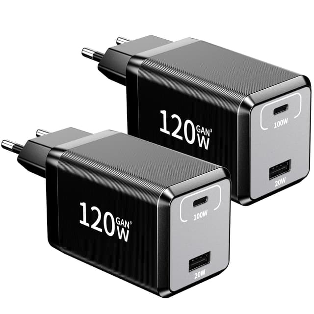 HSSNS 2er-Pack 120W USB C Ladegerät 📱🔌