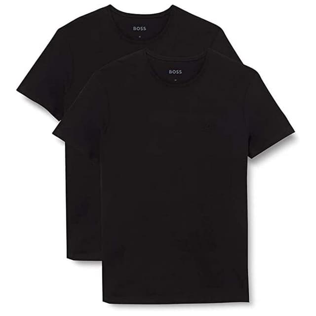 🔥 BOSS Herren R-Neck T-Shirt, 2er Pack Comfort L New - Black1 Angebot! 🔥