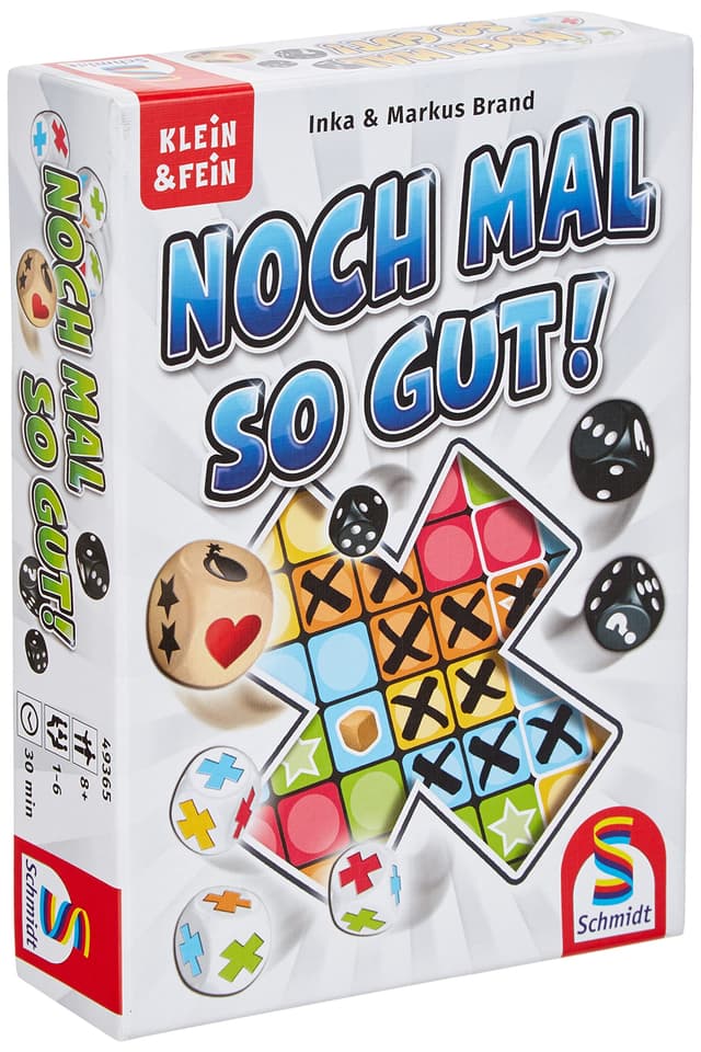 🎲 Schmidt Spiele 49365 Noch mal so gut! 🎲
