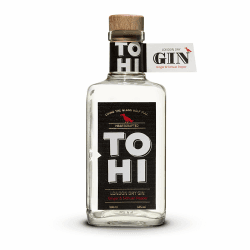 TOHI London Dry Gin | Der prämierte Gin aus Estland | Ingwer & Szechuan Pfeffer | 13 Gewürze | 500ml 🍸🎁✨