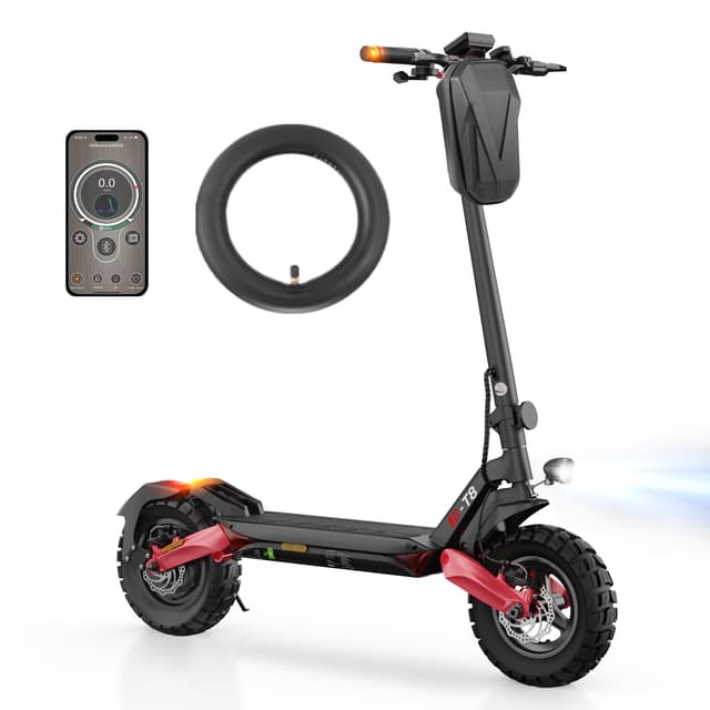 E Scooter mit Straßenzulassung - Langstreckenbatterie, Offroad Performance, 4 Fahrmodi, Tragfähigkeit 150 KG
