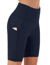 Persit Damen Kurze Leggings Marineblau 🌟👖