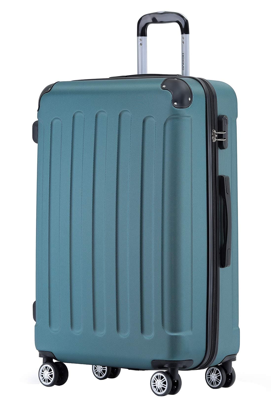 🧳🔒 BEIBYE Zwillingsrollen Hardcase Reisekoffer XL-L-M in 14 Farben