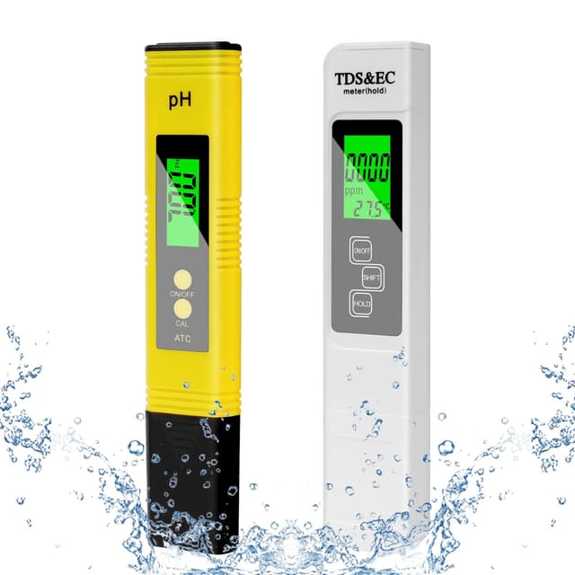 Flintronic PH Messgerät+TDS Messgerät Set | Wasserqualitätstest Kit 👍