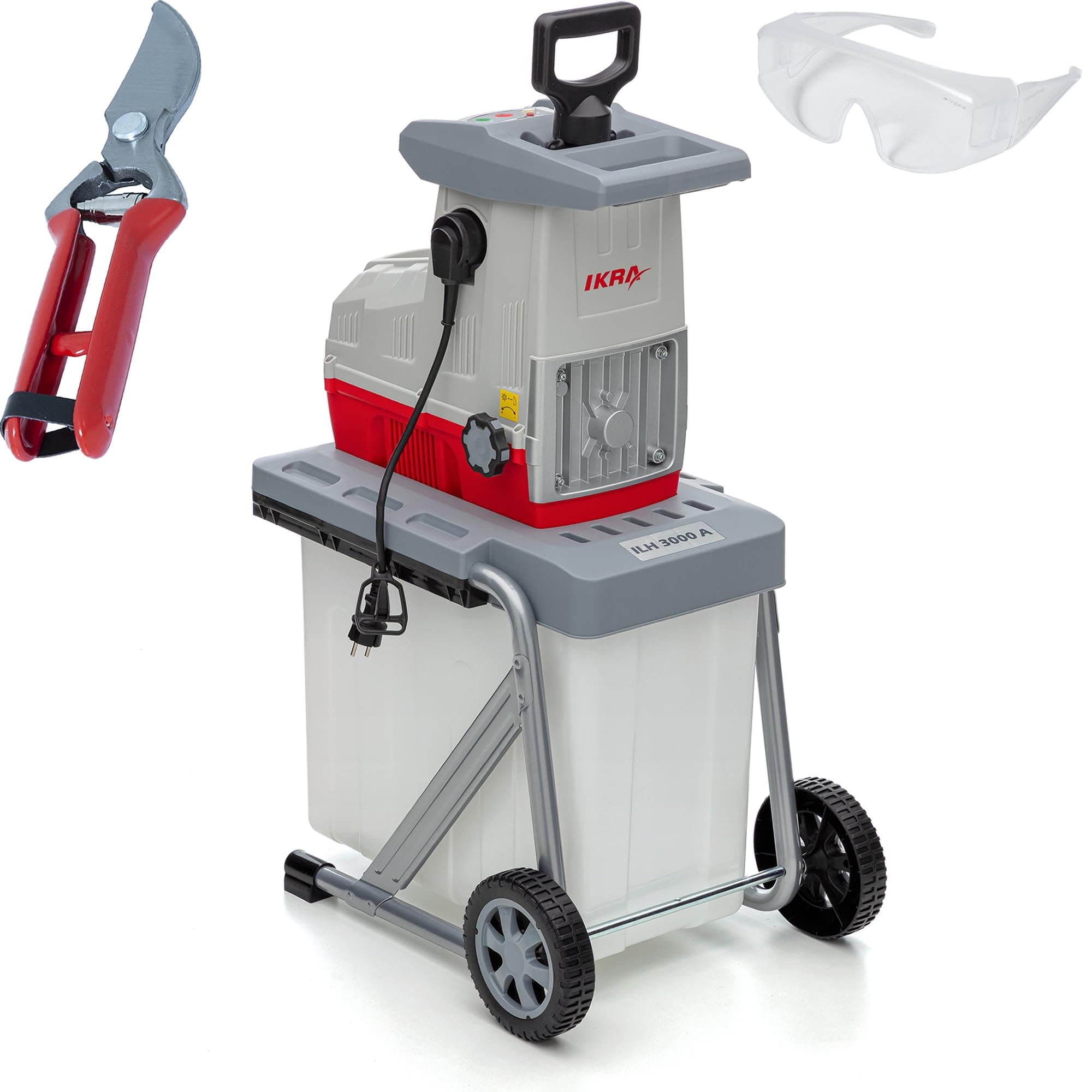 🌿🌟 Top Deal: IKRA Elektro Gartenhäcksler Walzenhäcksler ILH 3000 A 🌟🌿