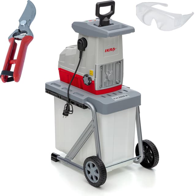 🌿🌟 Top Deal: IKRA Elektro Gartenhäcksler Walzenhäcksler ILH 3000 A 🌟🌿