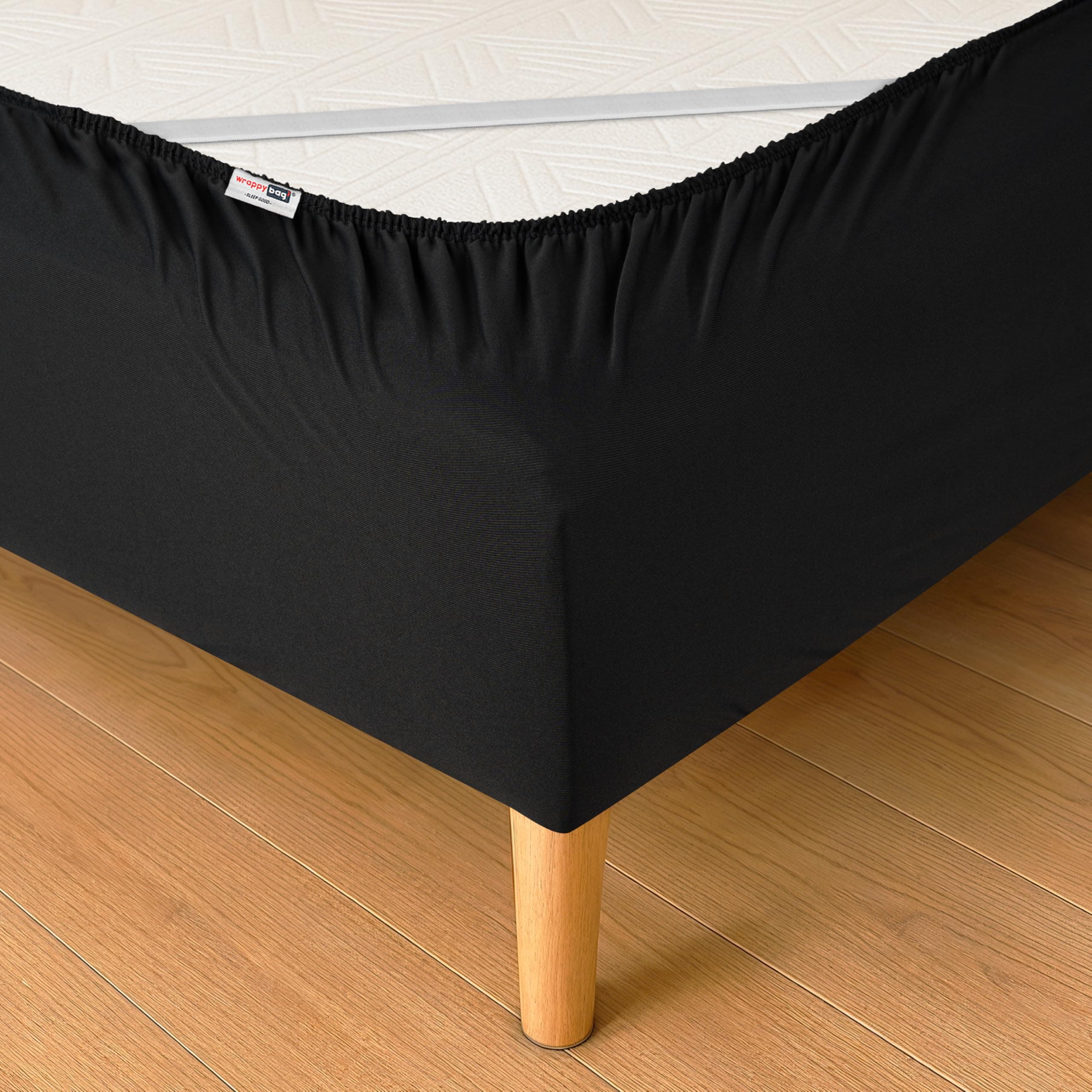 WRAPPYBAG Betthusse 180 x 200 mit Gummizügen - Erneuern und Modernisieren Sie Ihr altes Bett 🌟