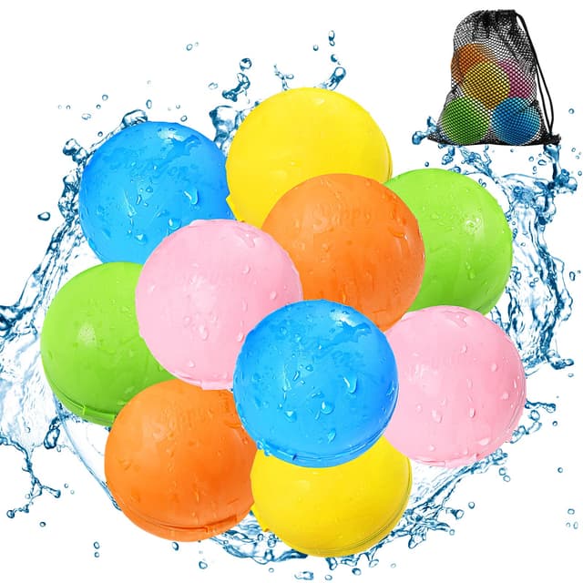 🌞🎈 Wiederverwendbare Wasserballons für endlosen Wasserspaß im Sommer! 🏖️💦