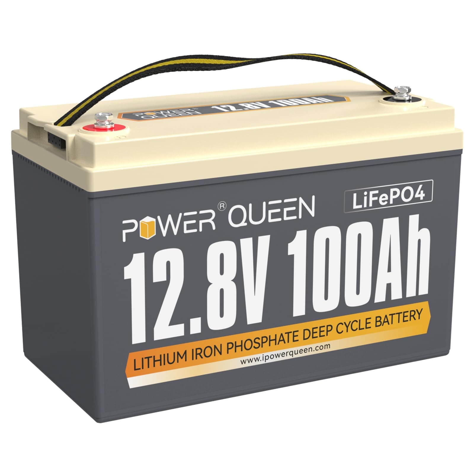 Power Queen 12V 100Ah LiFePO4 Lithium Batterie - Top Angebot! 🚀