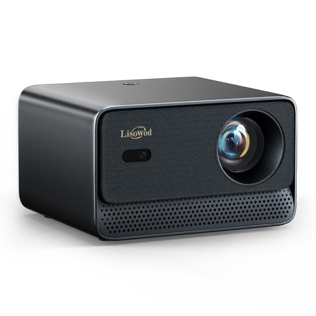 Lisowod L03Pro 1080P Beamer mit CinemOS und AI-Auto-Setup-System