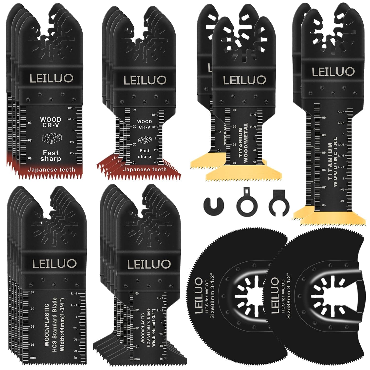 LEILUO 29 teiliges Multitool Sägeblatt Set 🛠️🪚🔧