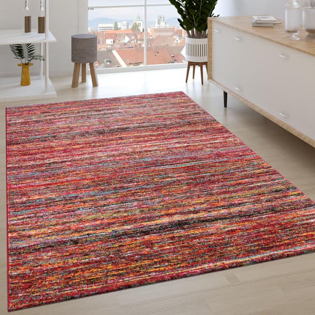 Paco Home Teppich Wohnzimmer Schlafzimmer Kurzflor Ethno Design 🏠💤