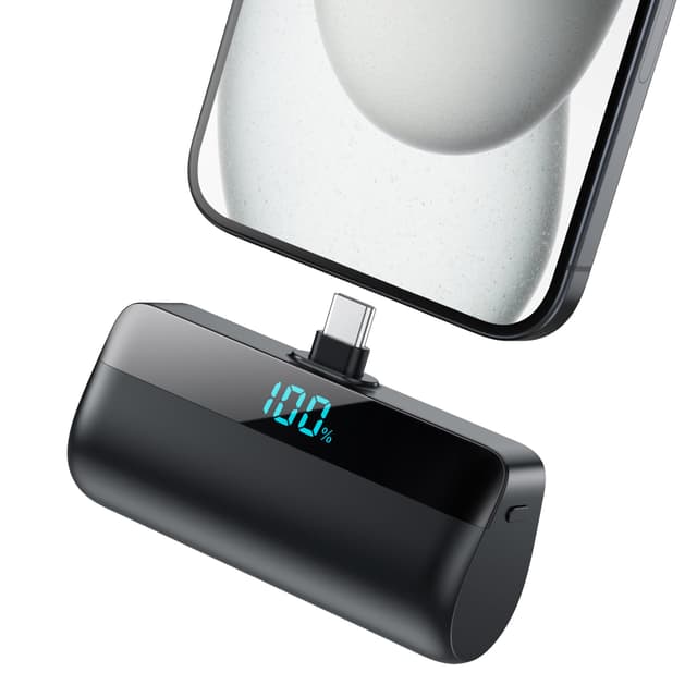 Feob Mini Power Bank 5200mAh für iPhone 16/15 Serie ⚡️📱 PD Schnellladung Powerbank USB C Externer Akku