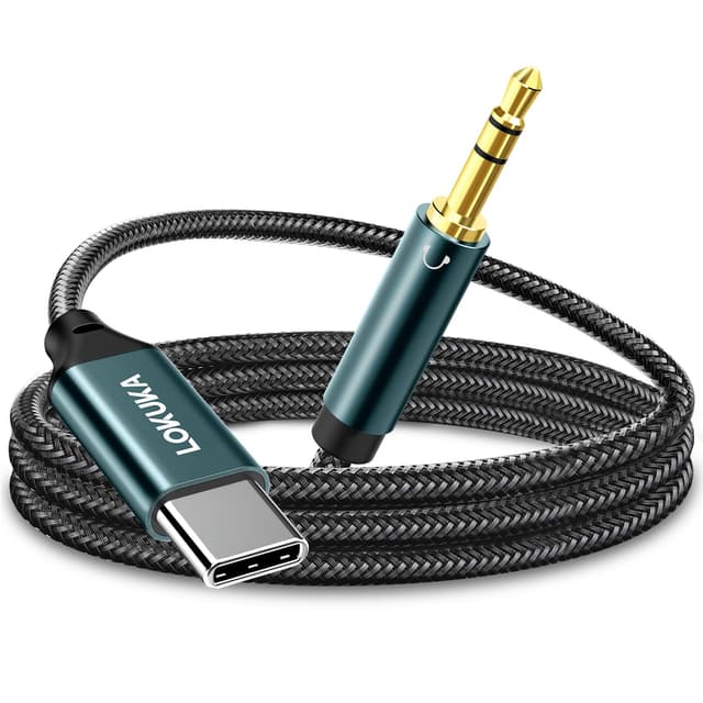 LOKUKA USB-C auf 3.5mm Aux Kabel (1 meter) 🎶🔌