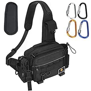 Noosverl Angeltasche Sling Angeltasche 🎣 Wasserdicht und verschleißfest