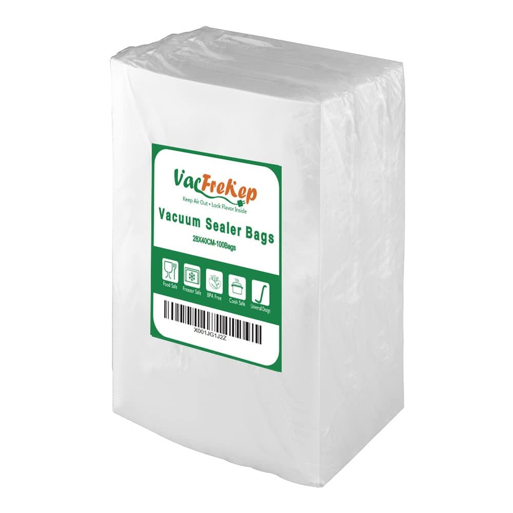🌟 VacFreKep 100 Beutel 28x40cm Vakuumier Beutel 🌽🍗