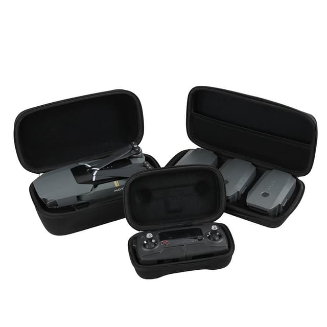 🚁 Hart EVA Reise Fall für Mavic Pro Fly Faltbare Drone + Fernbedienung + 3 Batterien
