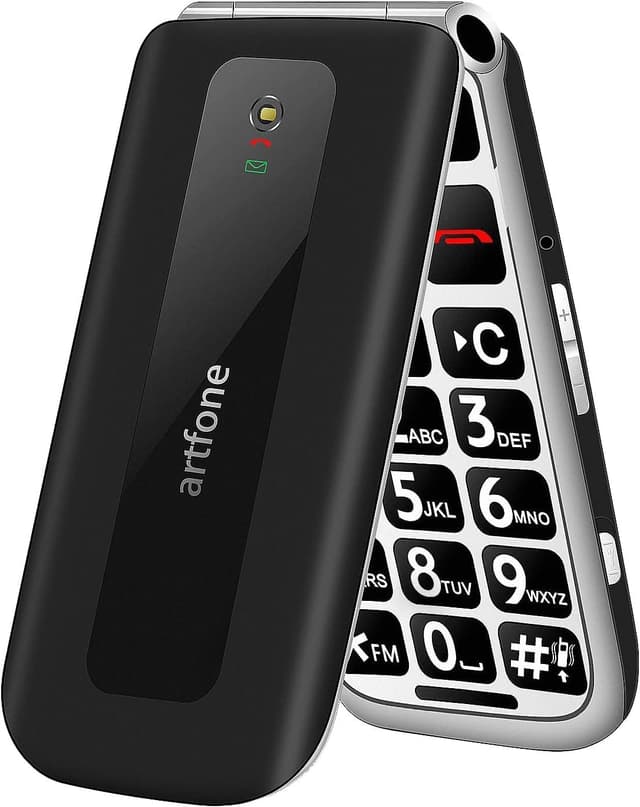 📱👵 artfone F20 Seniorenhandy Ohne Vertrag - Flip Handy für Senioren