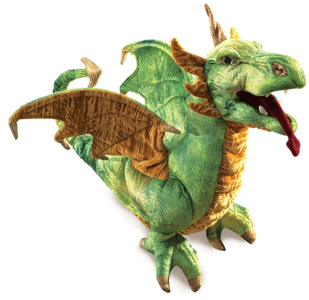 🐉 Tolles Angebot! Folkmanis 2812 Lindwurm-Drache für nur 88.8€!
