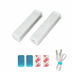🌟 ONCCI 2X LED Bewegungsmelder Schrankleuchten Dimmbar Unterbauleuchte 🌟