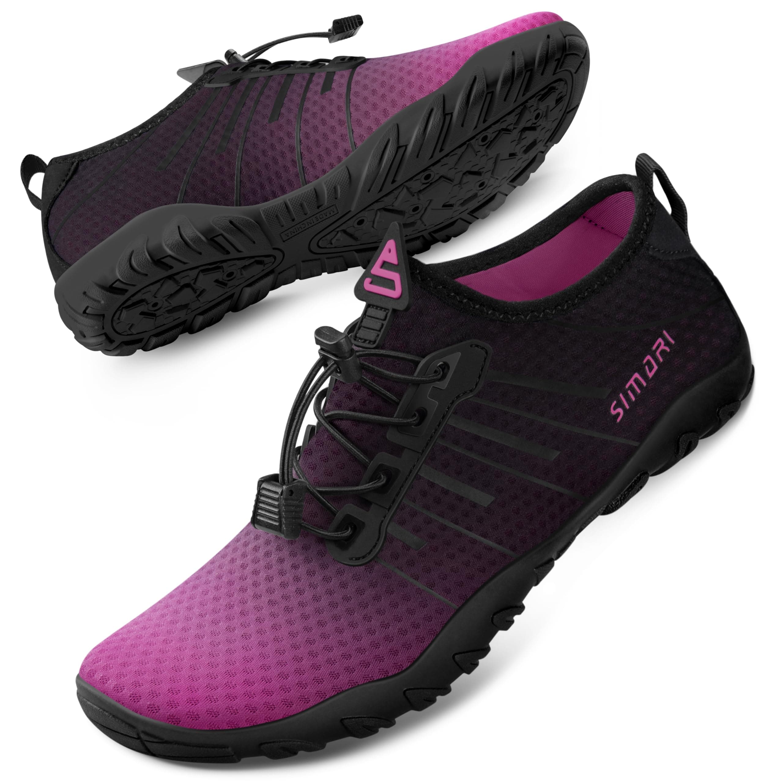 SIMARI WP001 Wasserschuhe für Damen und Herren - Lila 40 EU 231 Purple