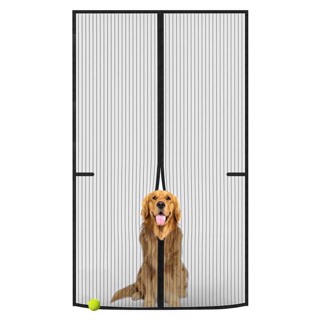 ViShawtek Fliegengitter Tür - Insektenschutz Balkontür 90x200cm ⭐️🚪