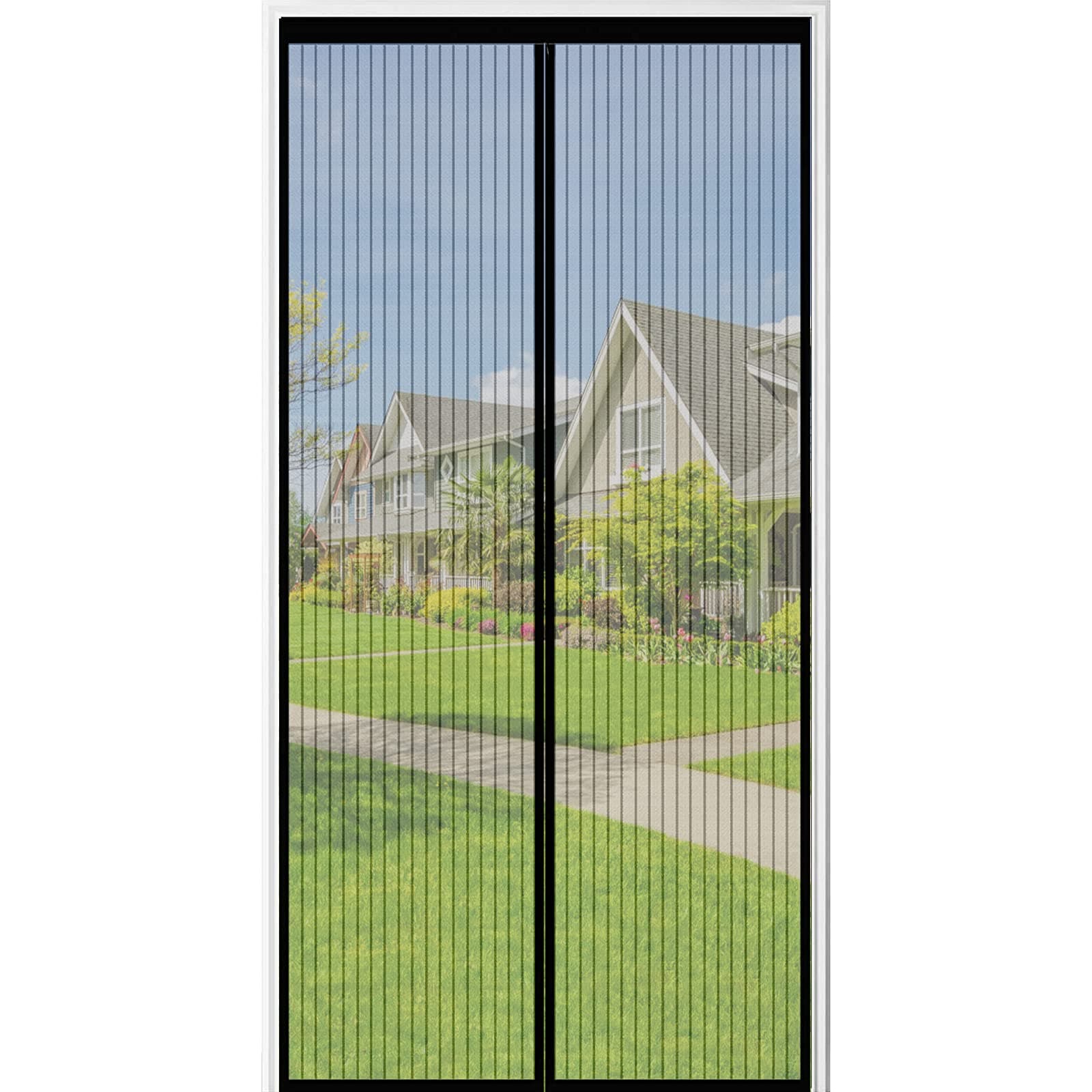 Insektenschutz Balkontür, AmzKoi Fliegengitter Tür Magnet Ohne Bohren 100x200cm
