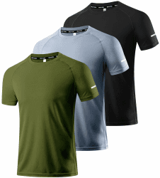 Boyzn 1, 3, 5 oder 7er Pack Sport Tshirts Herren Kurzarm 😎🏃‍♂️