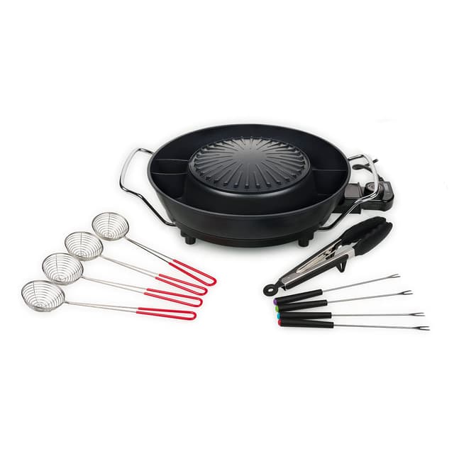 🔥 Tristar Koreanischer Grill & Hot Pot - 36 cm ⌀ - 3 L Fassungsvermögen - 4 Personen 🔥