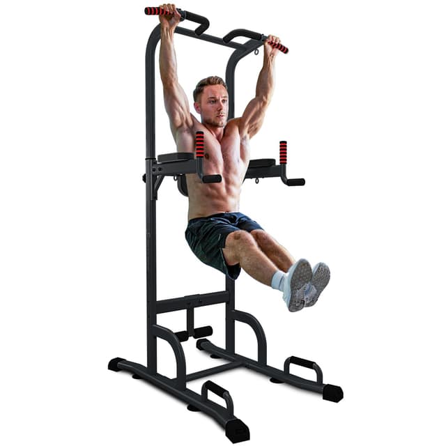 Sportstech 7in1 Power Tower PT300 als Dip Station & Kraftturm 🏋️‍♂️
