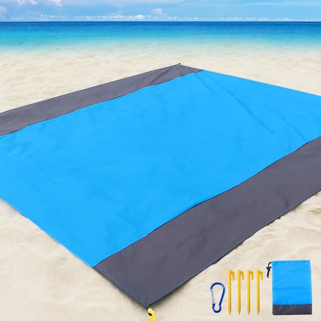 Supergroße Stranddecke Sandfrei 210 x 200 cm 🏖️