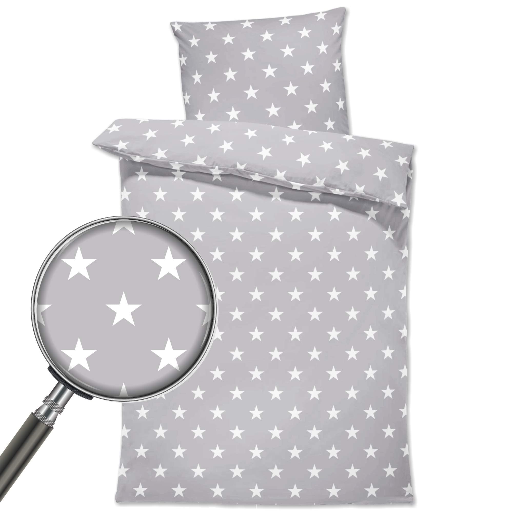 Kinderbettwäsche Baby Bettwäsche 90x120 cm aus Baumwolle - Kinder Set ⭐🛏️