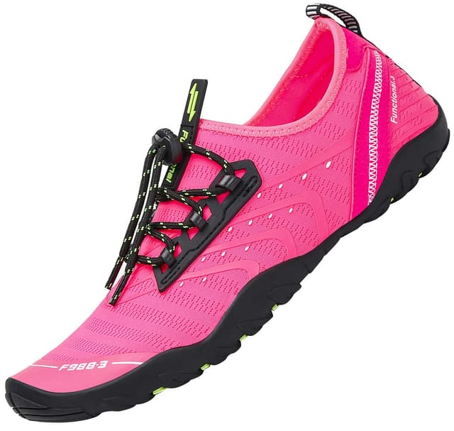 SAGUARO Badeschuhe für Herren Damen - 7/9 Drainagelöcher Schnelltrocknende rutschfest, Gr 35-48 40 EU Neu 1 Pink 🩴🌊