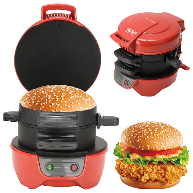 HENYEER Sandwich Toaster Burger Maker 🍔🍳