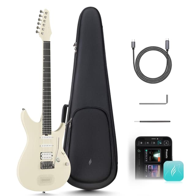 Enya E-Gitarre Inspire 39" Smart E-Gitarre aus Kohlefaser 🎸🔊