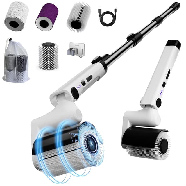 🧹🔋 Tiwiche Roller Elektrische Reinigungsbürste - 2-Geschwindigkeits-Optionen