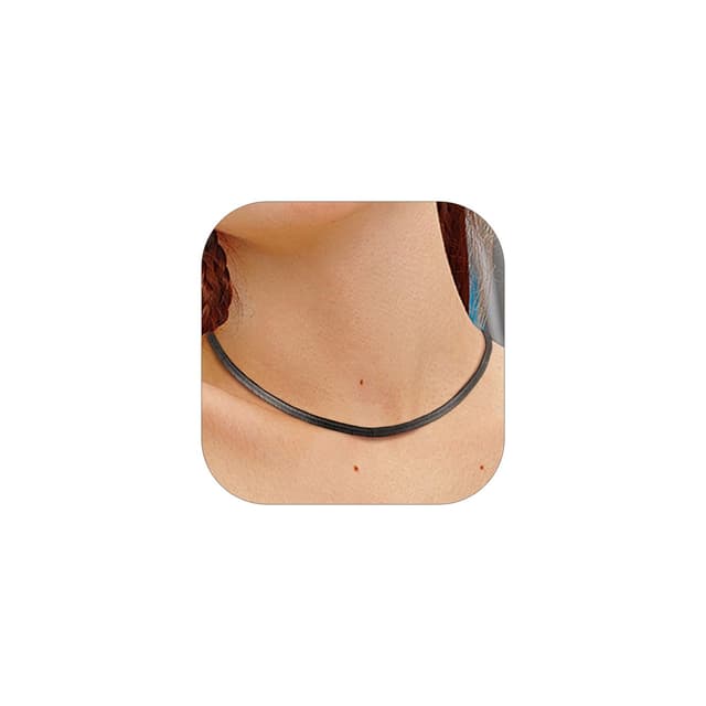 FindChic Damen Choker Halskette 32cm 38cm 46cm Silber Rosegold Schwarz Vergoldet Schmuckbox für Mutter Freundin 3mm - Schwarz 41 Zentimeter