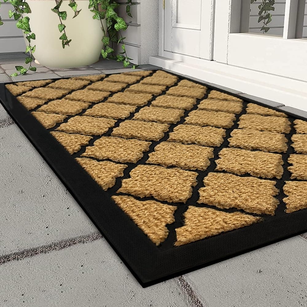 Qingbei Rina 40x70cm Fussmatte Aussen - Fußmatte Outdoor Wetterfest 🏡
