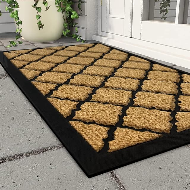 Qingbei Rina 40x70cm Fussmatte Aussen - Fußmatte Outdoor Wetterfest 🏡