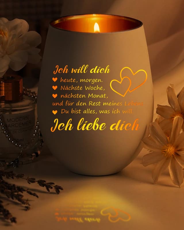 Teelichthalter Geschenk für Sie Freundin 🎁