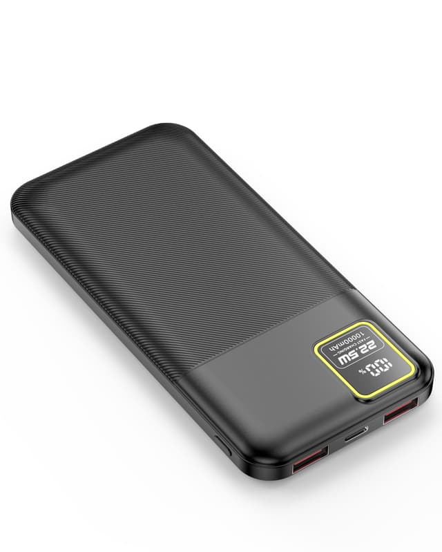 HOSHOM Power Bank 10000mAh, 22.5W Fast Charging Externe handyakkus 🔋📱