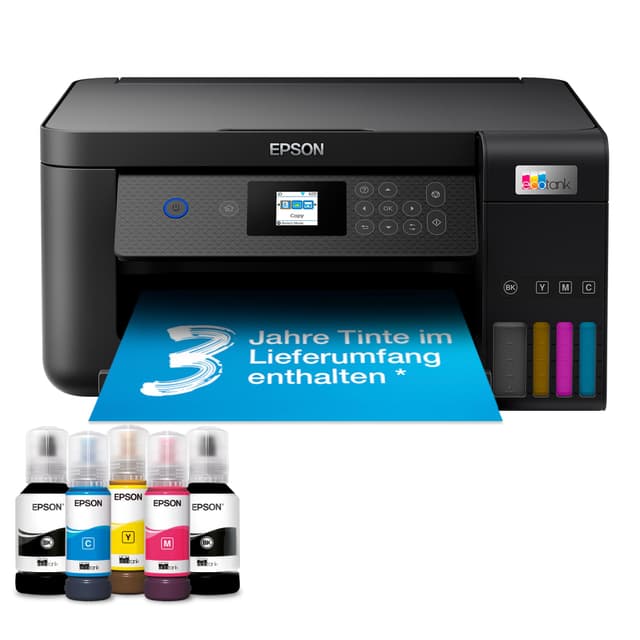 🖨️ Epson EcoTank ET-2850 A4-Multifunktions-Wi-Fi-Tintentankdrucker - Bis zu 3 Jahre Tinte inklusive! 🖨️