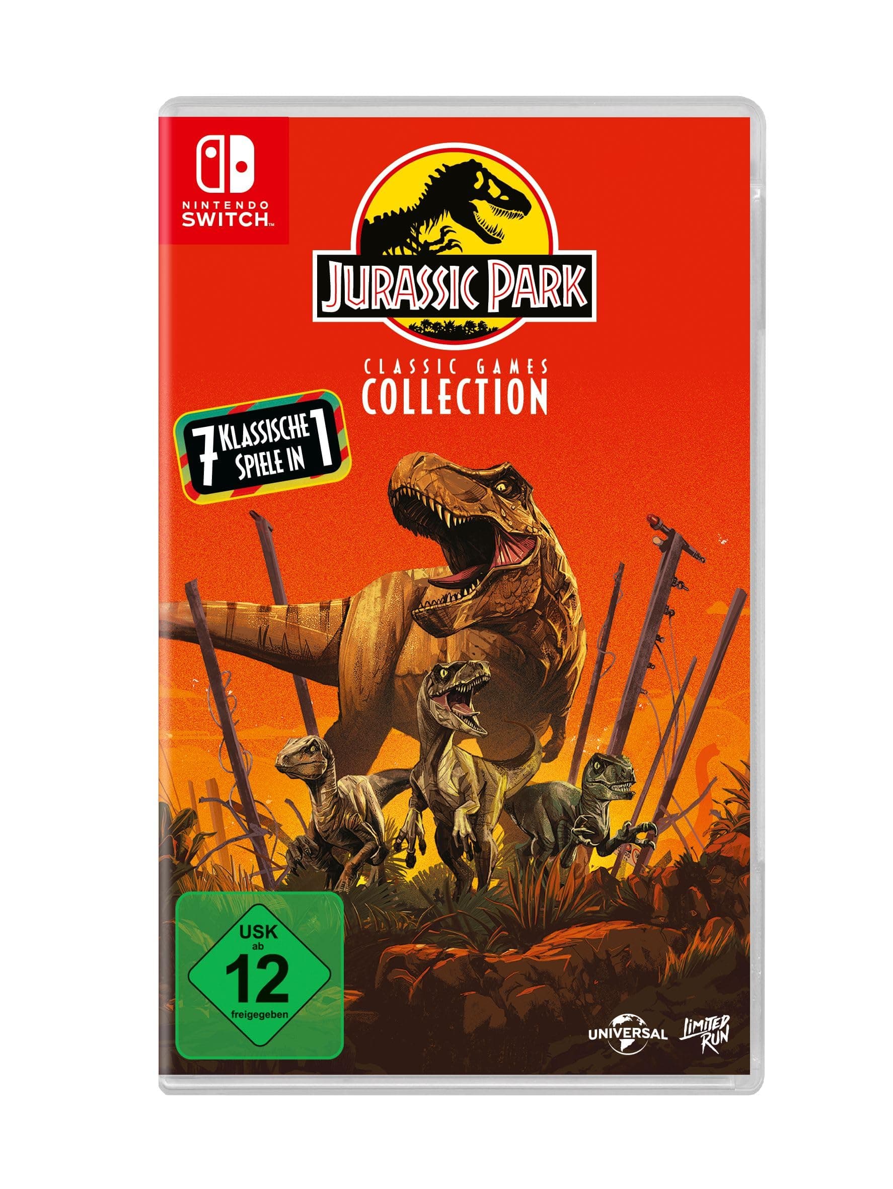 🦖🕹️ Jurassic Park Classic Games Collection - Switch 🎮🦕