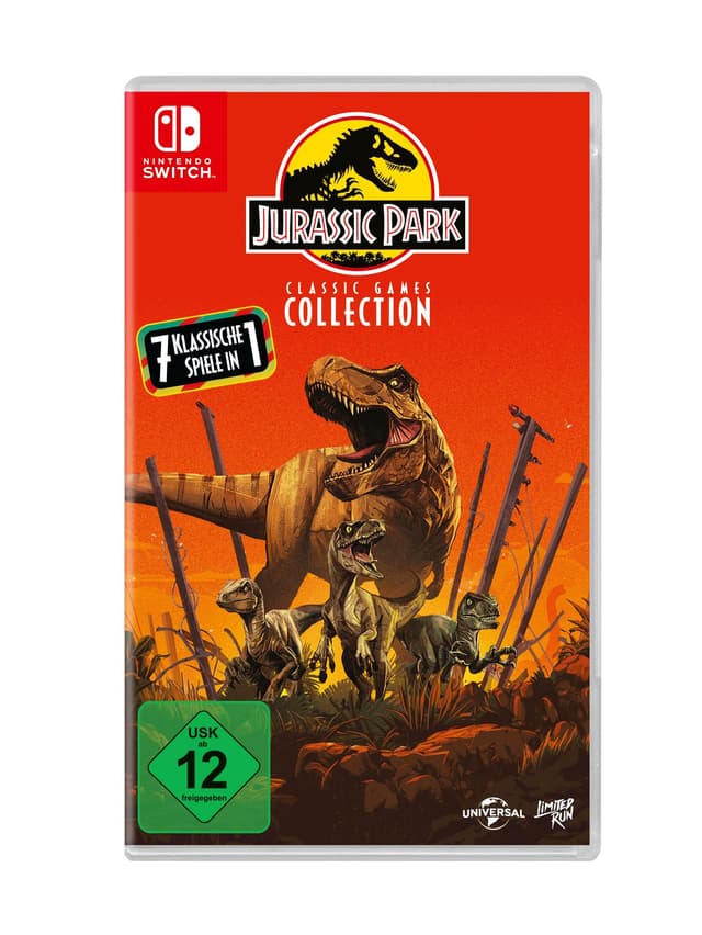🦖🕹️ Jurassic Park Classic Games Collection - Switch 🎮🦕
