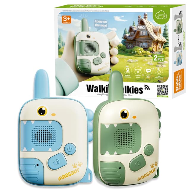 🦕🎁 Spiele ab 4 Jahren - Walkie Talkie Kinder Dinosaurier Spielzeug 🎁🦖