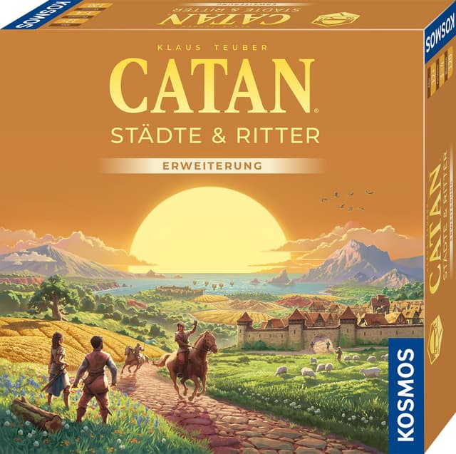 🎲 KOSMOS 684754 Catan - Städte & Ritter Erweiterung 🏰