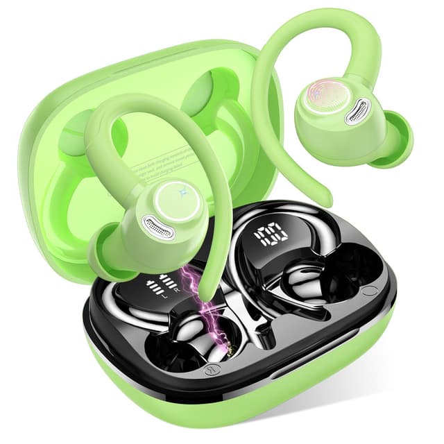 🎧 Bluetooth Kopfhörer Sport: Kabellos & Wasserdicht 🏃‍♂️💦